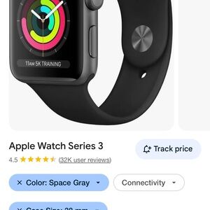 Apple Watch Series 3 - black